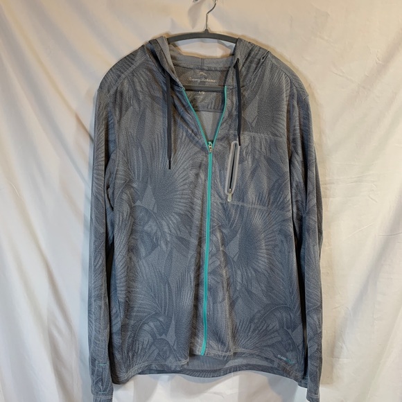 Tommy Bahama Other - Tommy Bahama Island Active zip hoodie. Gray mens L